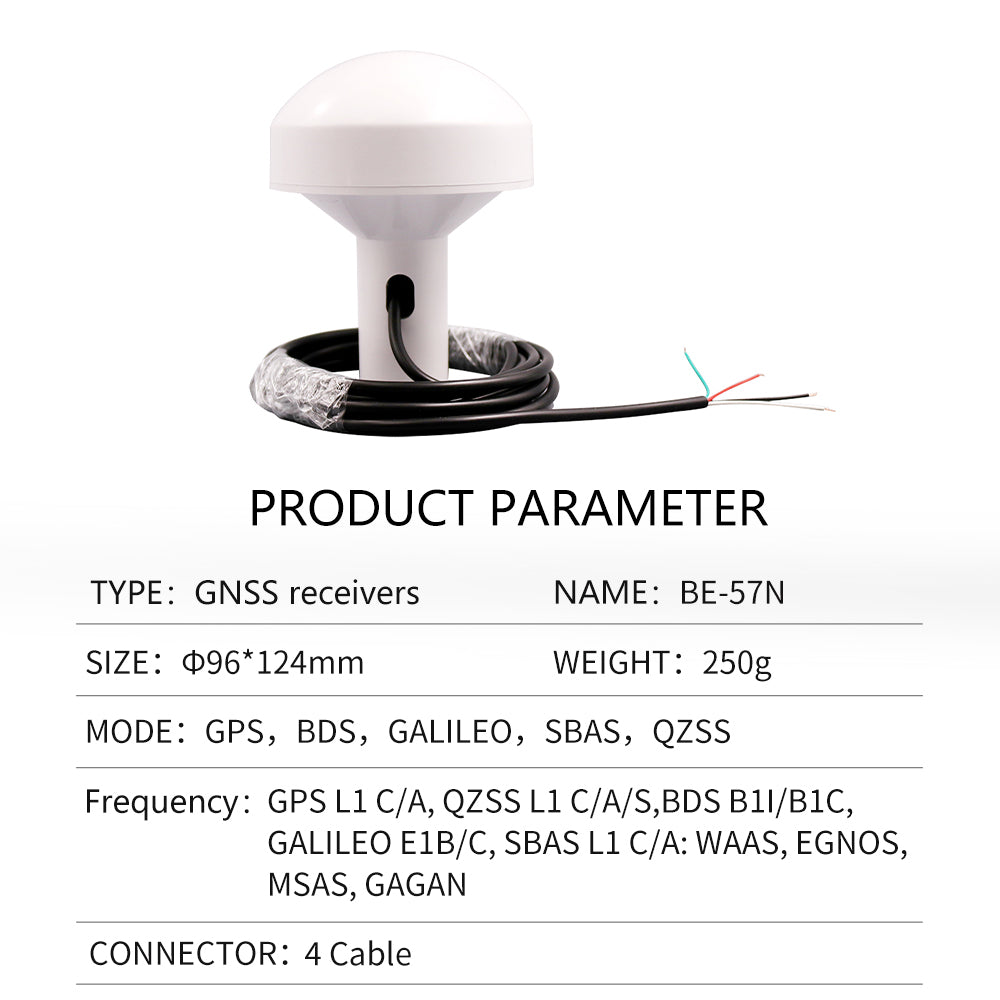 Beitian GPS mushroom head receiver ceramic chip AIS navigation timing Beidou GNSS module Beitian GPS mushroom head receiver ceramic chip AIS navigation timing Beidou GNSS module